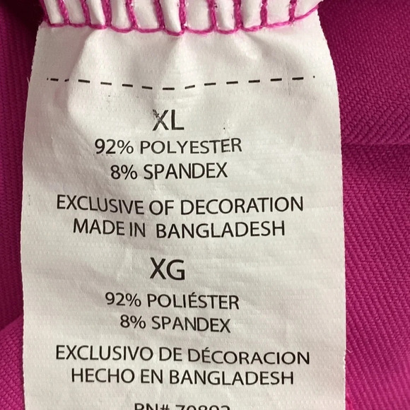 Apana Pink 3/4 Zip Gorpcore Athletic High Neck Outdoor Pullover Jacket Size XL - Picture 11 of 11